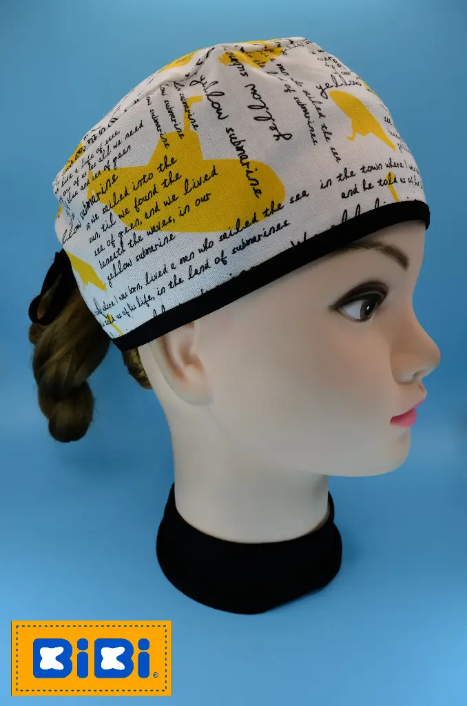 Yellow Submarine (Gorro Corto (Medidas: 9.5 cm de altura, 58 cm de circunferencia, con cintas para amarrar))