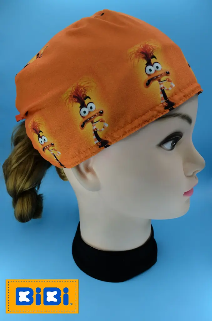 Ansiedad intensamente (Gorro Corto (Medidas: 9.5 cm de altura, 58 cm de circunferencia, con cintas para amarrar))