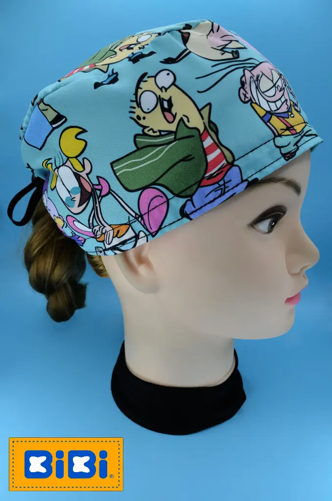 Personajes CN (Gorro Corto (Medidas: 9.5 cm de altura, 58 cm de circunferencia, con cintas para amarrar))