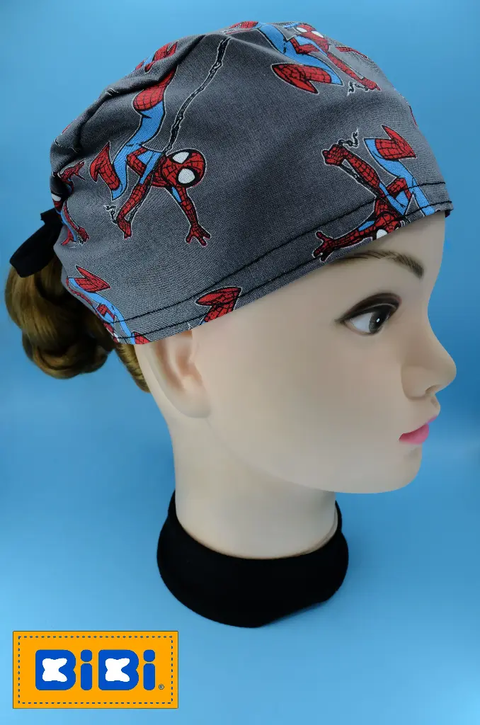 Spiderman, fondo gris