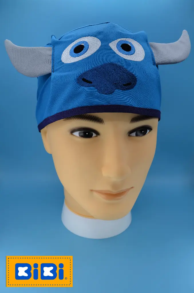 Sulley  (Gorro Corto (Medidas: 9.5 cm de altura, 58 cm de circunferencia, con cintas para amarrar))