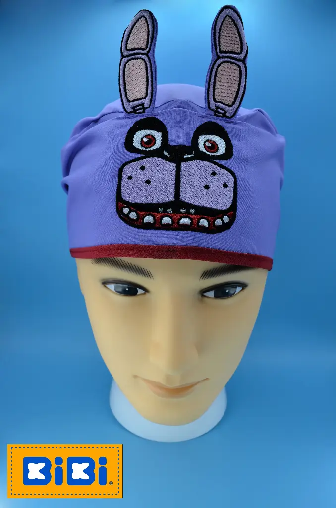 Bonnie (Gorro Corto (Medidas: 9.5 cm de altura, 58 cm de circunferencia, con cintas para amarrar))