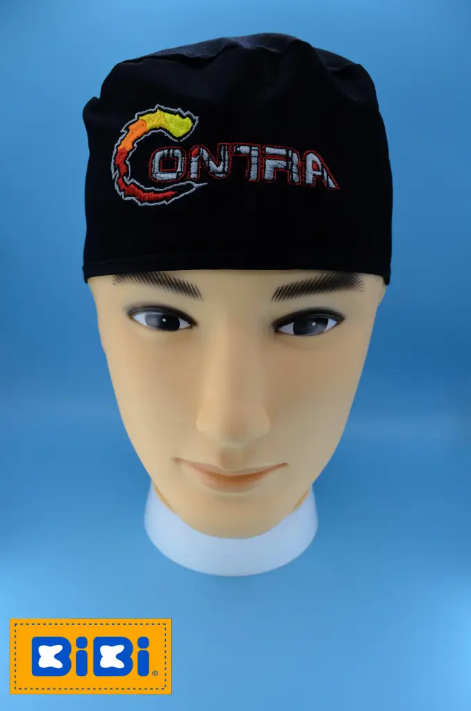 Contra (Gorro Corto (Medidas: 9.5 cm de altura, 58 cm de circunferencia, con cintas para amarrar))