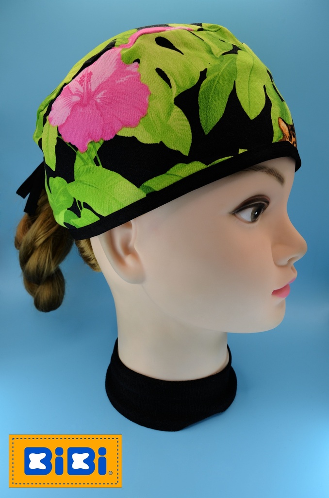 Selva (Gorro Corto (Medidas: 9.5 cm de altura, 58 cm de circunferencia, con cintas para amarrar))