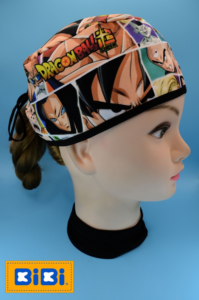 Dragon Ball Collage (Gorro Corto (Medidas: 9.5 cm de altura, 58 cm de circunferencia, con cintas para amarrar))