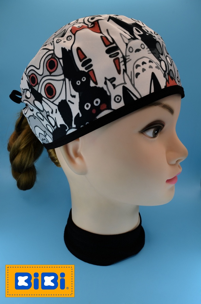 Studio Ghibli (Gorro Corto (Medidas: 9.5 cm de altura, 58 cm de circunferencia, con cintas para amarrar))