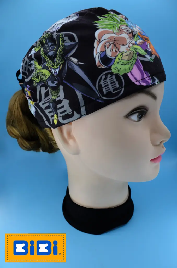 Dragon peleas (Gorro Corto (Medidas: 9.5 cm de altura, 58 cm de circunferencia, con cintas para amarrar))