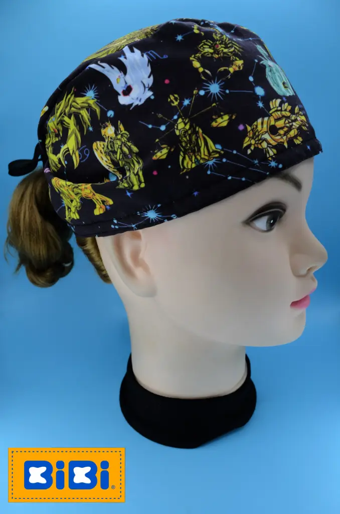 Caballeros (Gorro Corto (Medidas: 9.5 cm de altura, 58 cm de circunferencia, con cintas para amarrar))