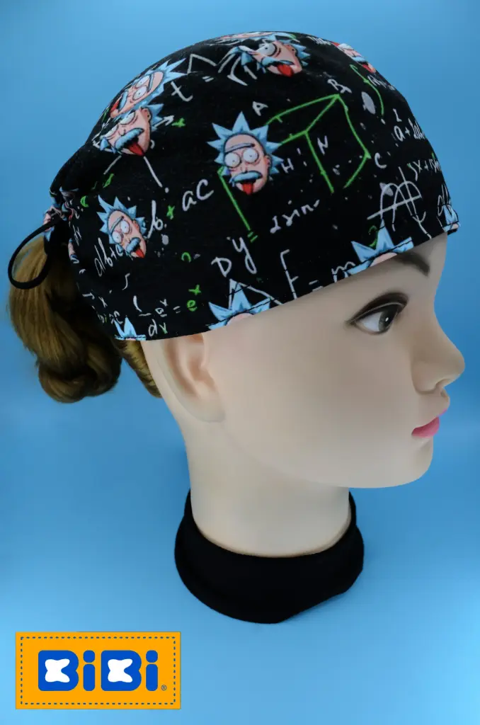 Rick Einstein (Gorro Corto (Medidas: 9.5 cm de altura, 58 cm de circunferencia, con cintas para amarrar))