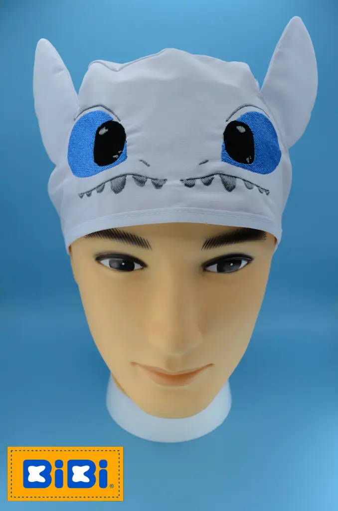 Furia Luminosa (Gorro Corto (Medidas: 9.5 cm de altura, 58 cm de circunferencia, con cintas para amarrar))