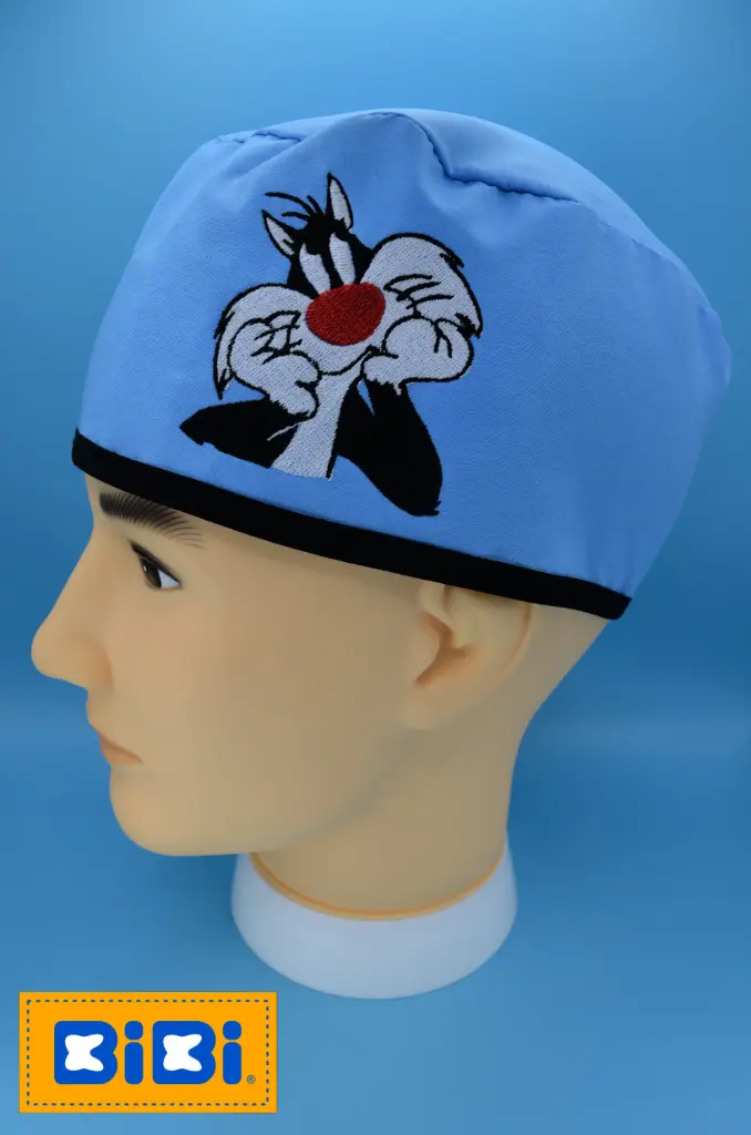 Silvestre (Gorro Corto (Medidas: 9.5 cm de altura, 58 cm de circunferencia, con cintas para amarrar))