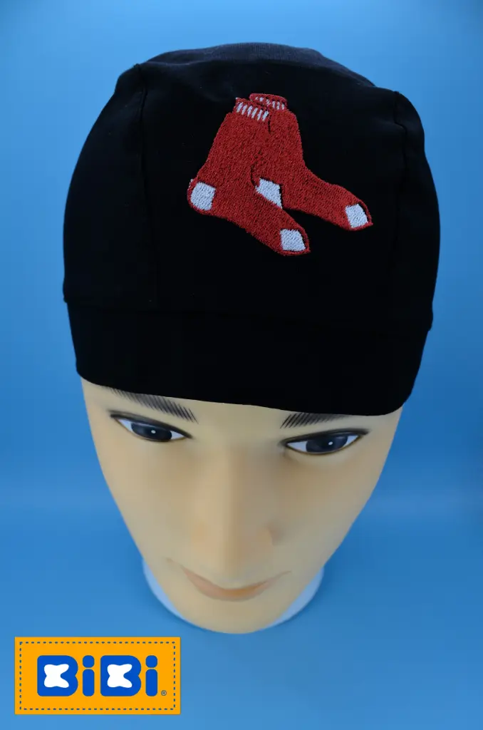 Red Sox (Gorro Corto (Medidas: 9.5 cm de altura, 58 cm de circunferencia, con cintas para amarrar))
