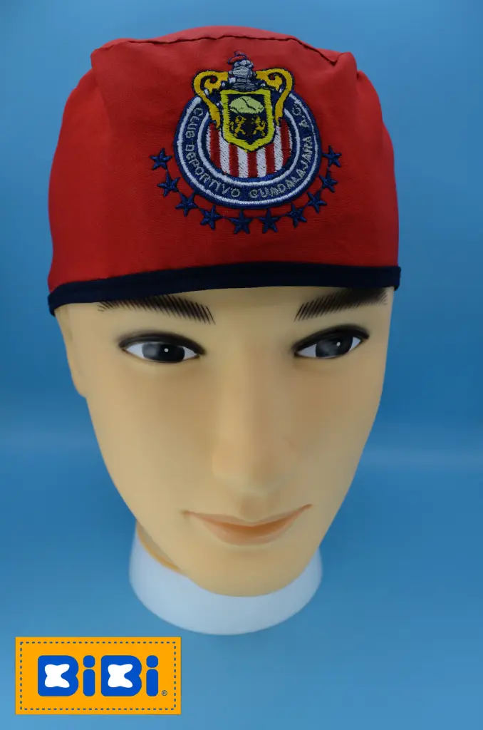 Chivas (Gorro Corto (Medidas: 9.5 cm de altura, 58 cm de circunferencia, con cintas para amarrar))