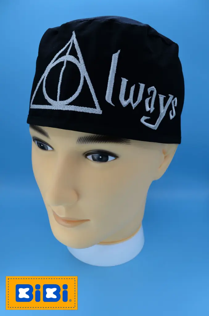 Always (Gorro Corto (Medidas: 9.5 cm de altura, 58 cm de circunferencia, con cintas para amarrar), Plateado)