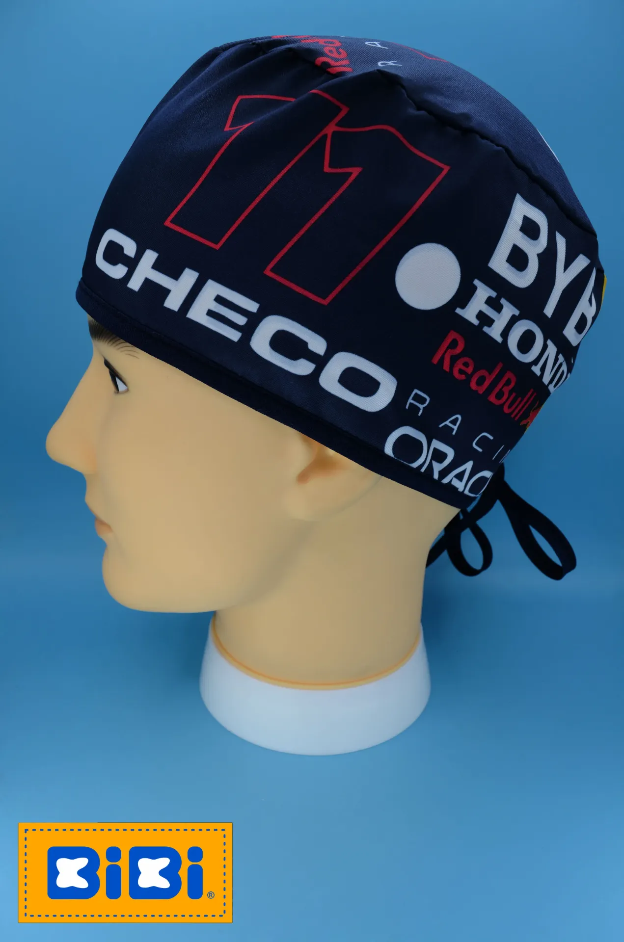 Checo 11 (Gorro Corto (Medidas: 9.5 cm de altura, 58 cm de circunferencia, con cintas para amarrar))