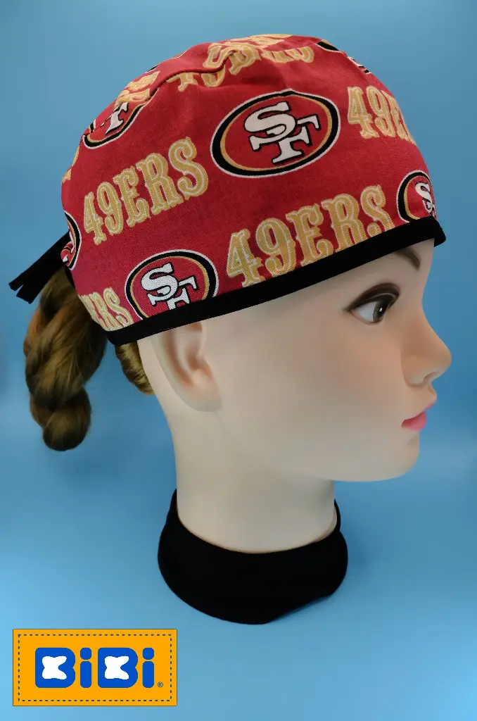 49ers San Francisco, fondo rojo